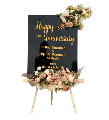 Papan Bunga Akrilik Luwenglor